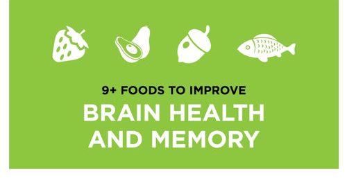 9+ Foods to Improve Brain Health and Memory